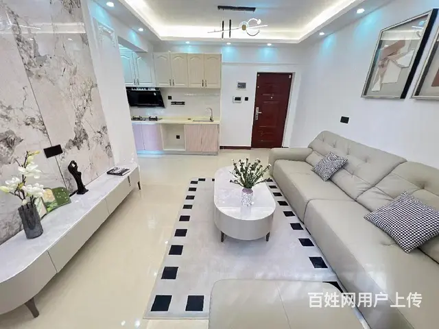 国兴商圈       夏瑶花苑1房精装修 - 图片 1