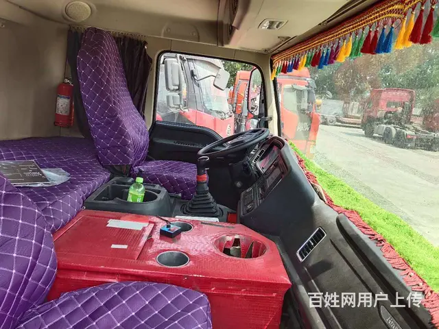 出售矮顶二手欧曼牵引车 430马力 双驱轻体 国五 - 图片 4