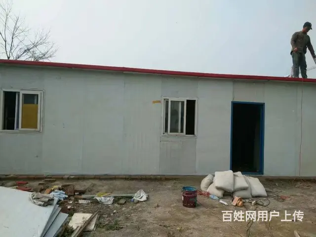 浑源双层彩钢房 批发搭建岩棉板临建房 - 图片 3
