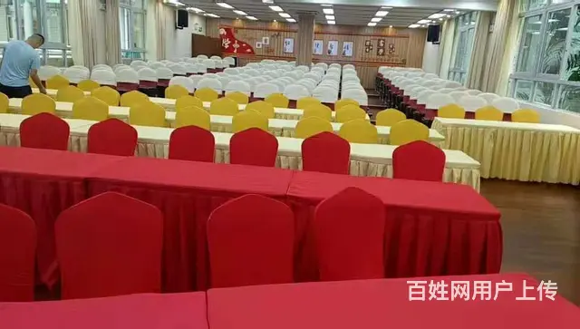 广州黑色桌布出租，蓝色桌布出租，墨绿色桌布出租 - 图片 8