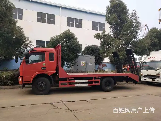 解放平板拖车 东风平板拖车 蓝牌平板拖车厂家直销 - 图片 3