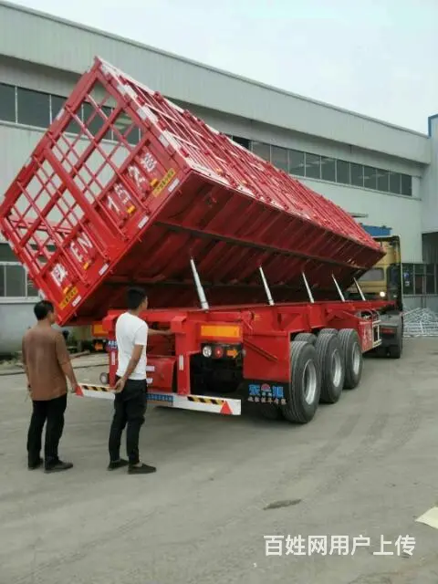 13米仓栏半挂车 8.5米后翻 11米侧翻 - 图片 12