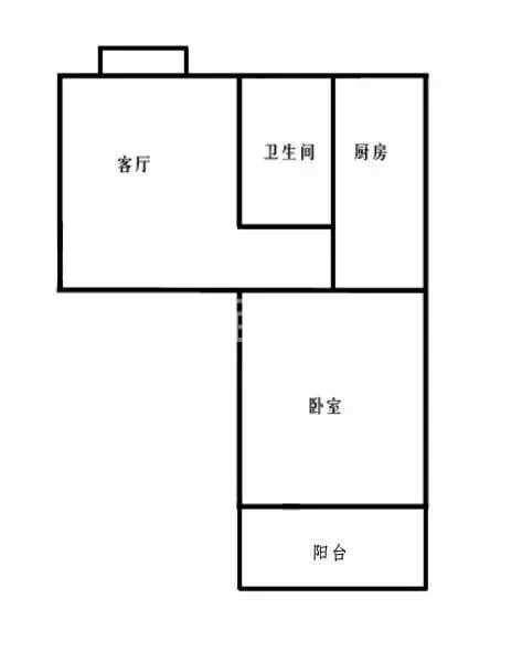 文化活动中心旁康馨园北区精装1室家具家电齐全拎包入住 - 图片 7
