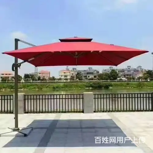 成都庭院伞，岗亭伞定制生产批发四川省内 - 图片 2