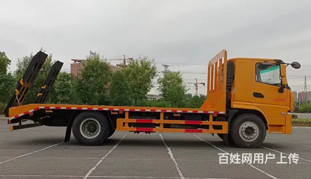 国六陕汽翼6平板车 整车满焊结实耐用包上牌价格便宜 - 图片 9