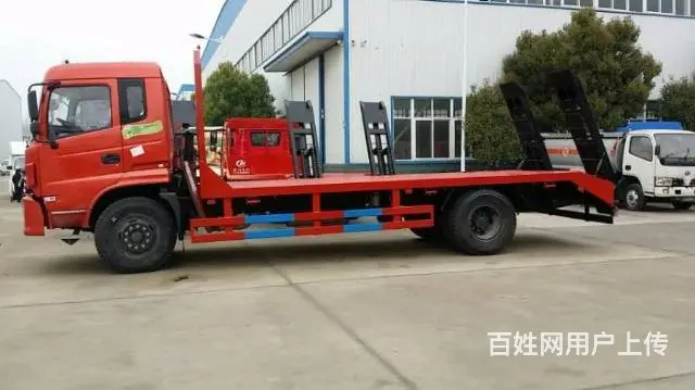 东风天龙前四后四平板车，车况好配置高 - 图片 2