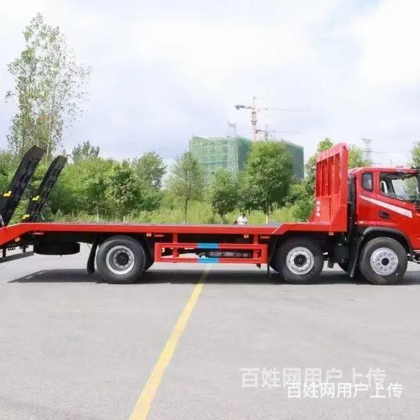 东风小三轴法士特8档平板车 平板拖车 功能多 - 图片 10