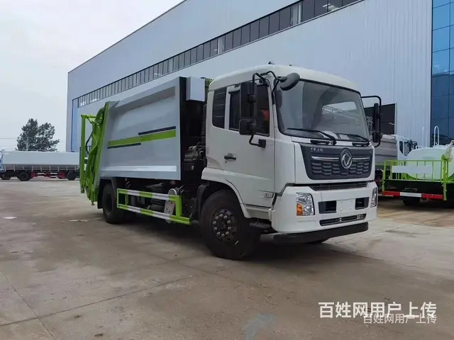 东风12方天锦压缩式垃圾车 现车出售 随提随走 - 图片 1