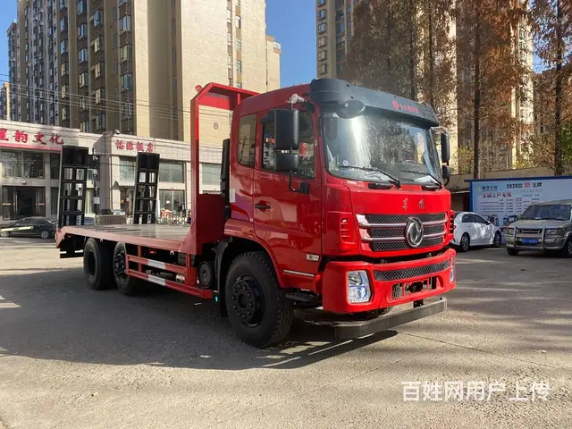 东风D17提升桥平板车 总质量25吨200挖机拖车 - 图片 12