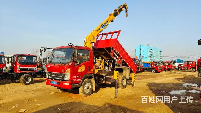 二手蓝牌6吨随车吊 20年转让带自卸带保险便宜卖掉 - 图片 1