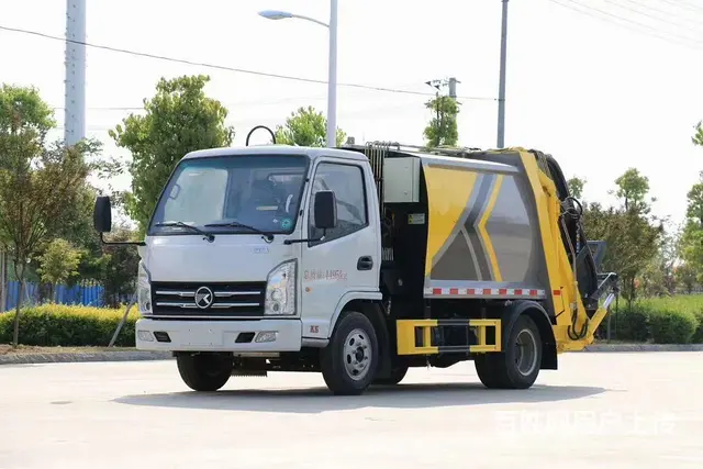 蓝牌凯马4.5方环卫车 环卫垃圾分类转运车 厂家直销好而不贵 - 图片 4