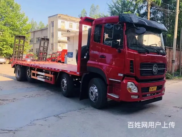 8*2轻量化提升桥挖机拖车 板长9米 - 图片 4