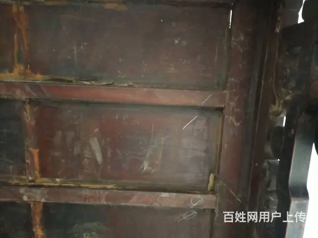 苏州处理家中收藏的明清和民国老古董家具榉木八仙桌子 - 图片 6