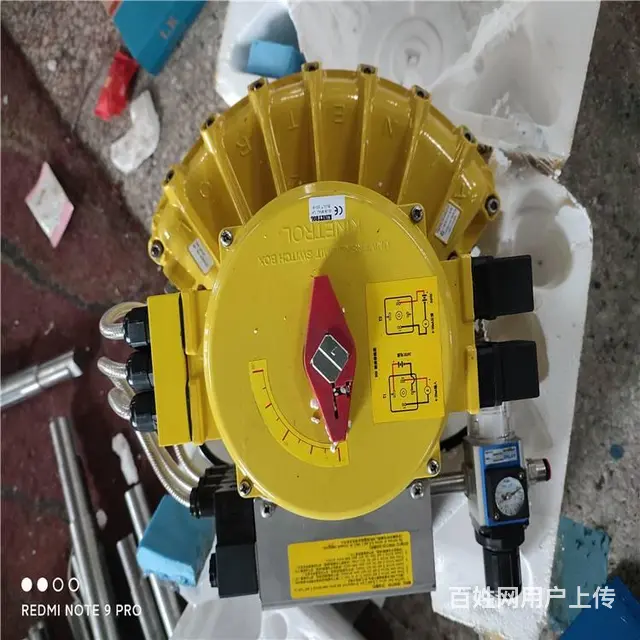 啃呐特旋转扇形气缸DP123 可维修 申辉阀门 - 图片 2