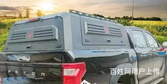 福田火星7火星9皮卡车锰钢全封闭无玻璃三开门后高盖 - 图片 1