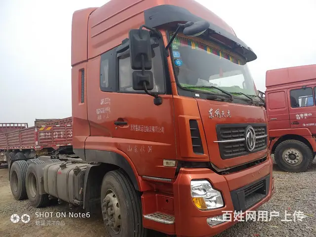 出售二手东风天龙雷诺机375双驱轻体 牵引车 - 图片 11