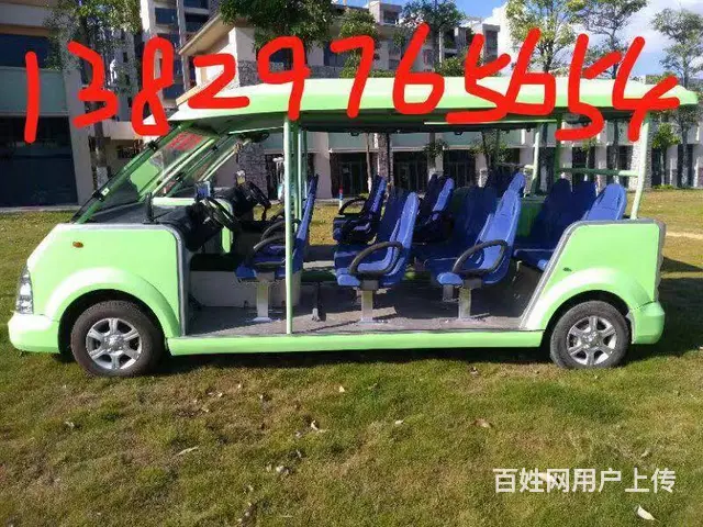 出售二手燃油观光车 二手五菱汽油观光车 烧油观光车 - 图片 2