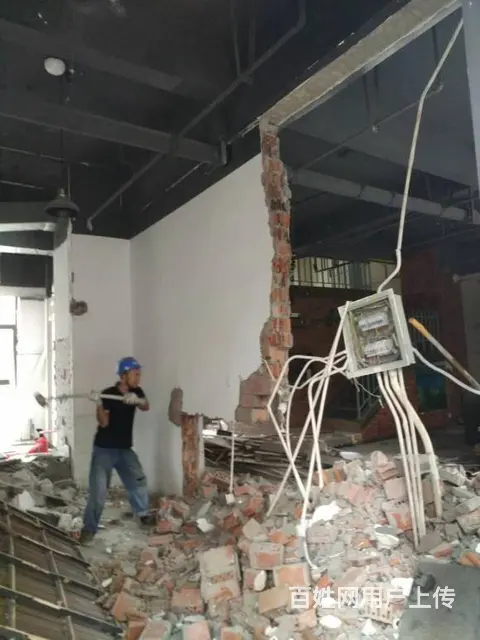 苏州专业房屋室内拆除拆旧 广告牌拆除 垃圾清运 - 图片 2
