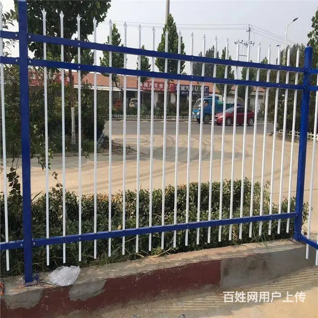 工厂围墙防护栏杆 学校铁栏杆 - 图片 6