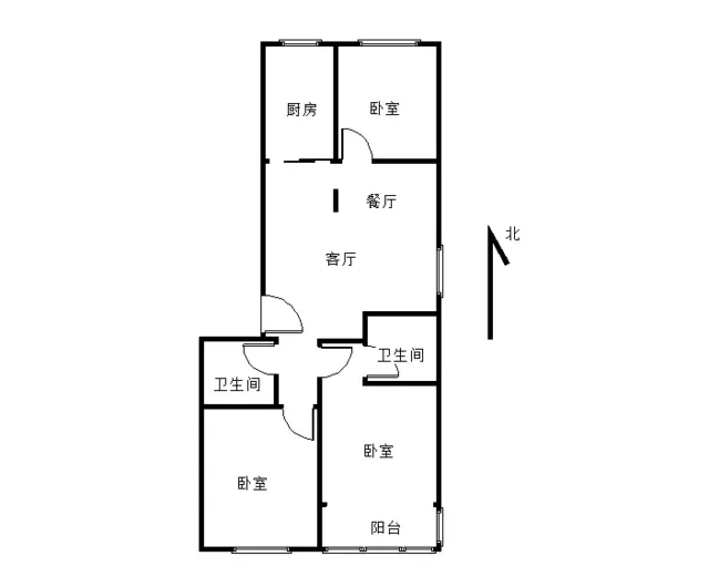 思北小旁，精装三房，六中，适合住家，拎包入住 - 图片 12