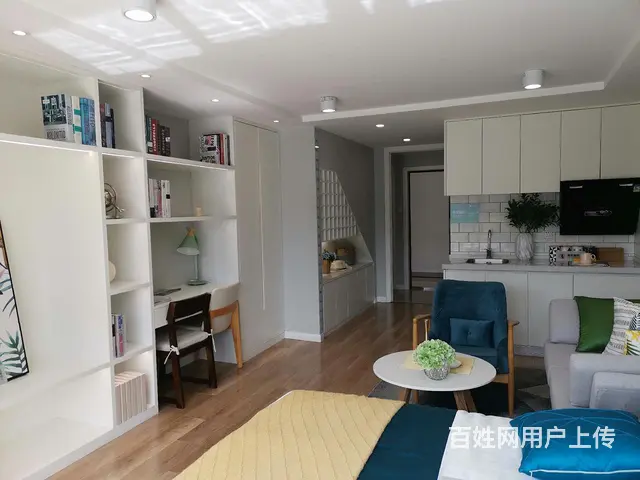 通燃气，通燃气城南核心 明湖之腹复式挑高公寓，可做两室 - 图片 7