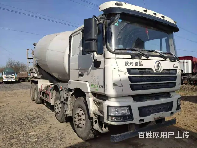 售18年二手德龙大20方搅拌车马力380前四后八 - 图片 2