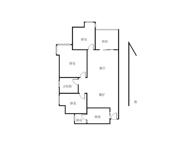 鸿泰80 3室2厅82.12m?精装修 - 图片 10