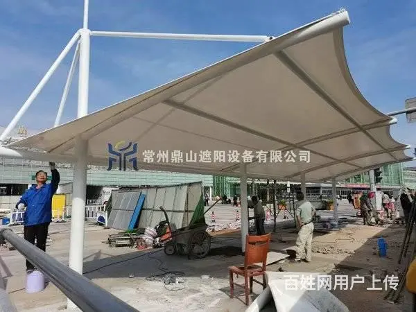 溧阳膜结构公司生产膜结构建筑膜结构雨棚 景观膜结构 - 图片 3