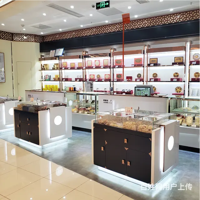 滋补品展柜，燕窝展柜，虫草/海参展柜，展台制作 - 图片 4