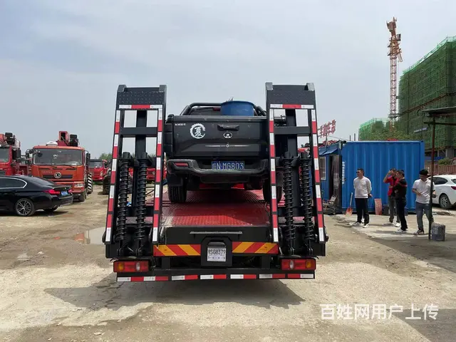 150挖机拖车 东风D3S单桥六缸发动机平板车价格 - 图片 7