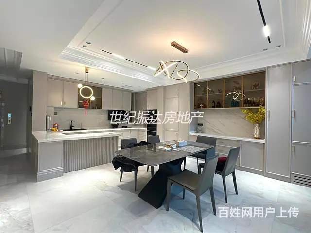 新上外滩下叠350平挑空客厅轻奢豪装没咋住带花园双车位 - 图片 4
