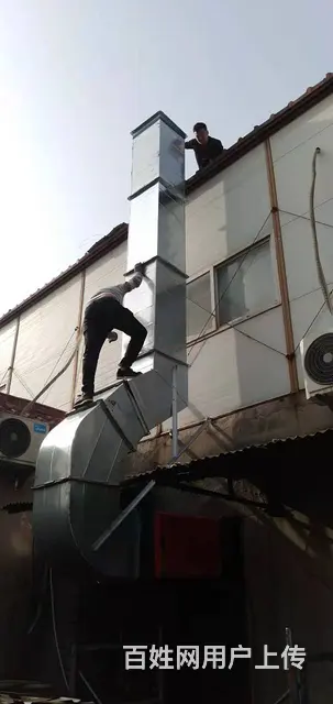 昆山张浦餐厅商场油烟管道清洗 食堂油烟机清洗维修 - 图片 3
