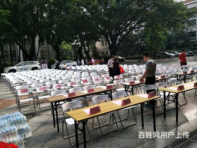 学校折叠桌会议长条桌出租 - 图片 5