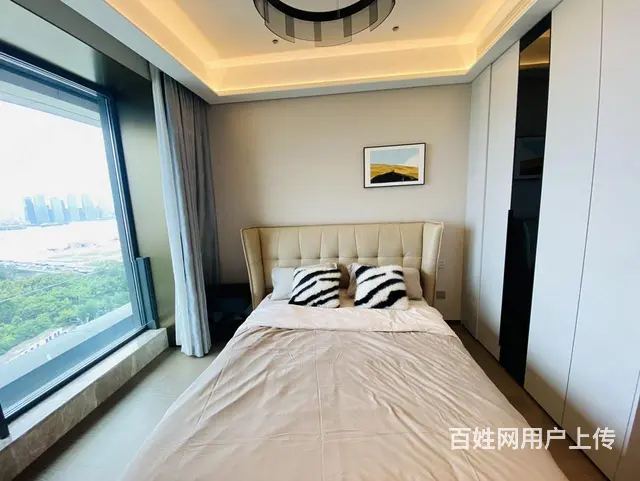 二七滨江一线江景豪宅 武汉天地云廷精装3室2厅2卫 - 图片 7