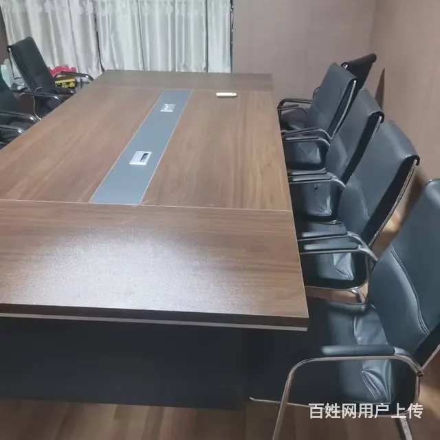 低价出售95成新茶台一套，博古架老板桌员工卡位 - 图片 6