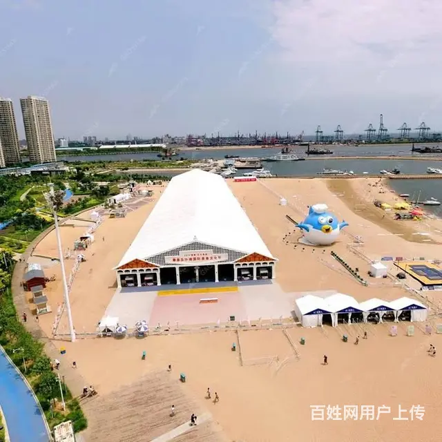 农贸市场大棚户外展会帐篷临时性车展篷房 - 图片 6