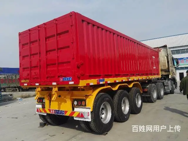 四川平板后翻自卸 挂车8.5米-9.5米 全国上户 - 图片 7
