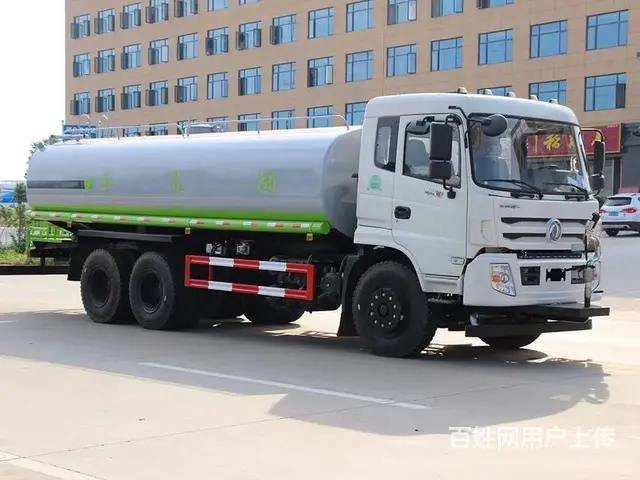 23吨后双桥23方工地运水车20方降尘车 现车厂家批量定制价 - 图片 3