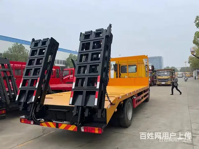 大马力解放单桥挖机平板车 拖板车 载重能力强 - 图片 12