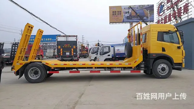 解放挖机平板拖车厂家直销全国可分期提车 - 图片 2