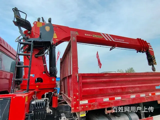 二手三一12吨随车吊 21年户低价出售便宜卖掉 - 图片 6