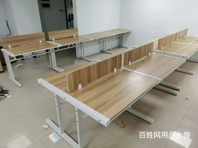 低价出售实木老板桌，经理桌办公桌椅会议桌铁皮柜 - 图片 6