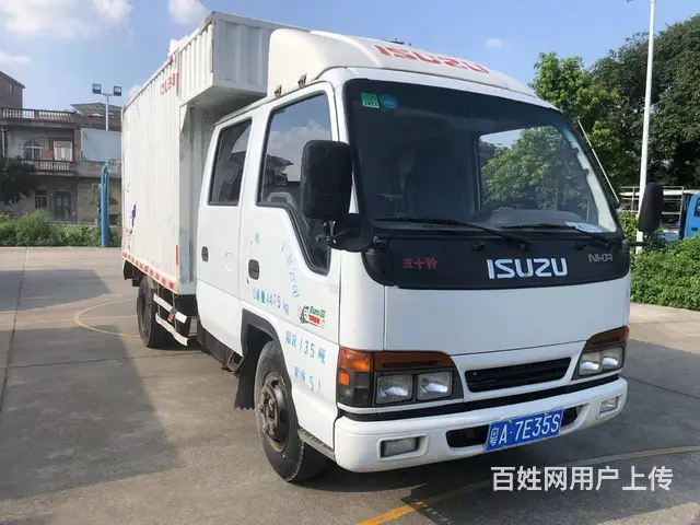 广州一手车，11年五十铃双排双轮3.3米车厢 - 图片 3