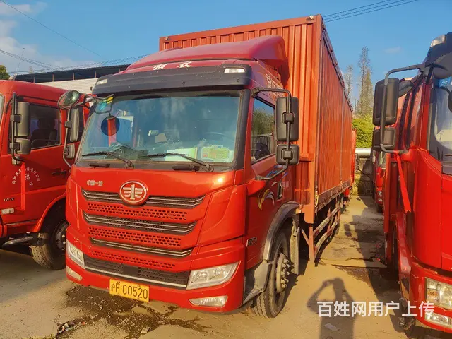 低价处理8米厢式货车，18吨 - 图片 2