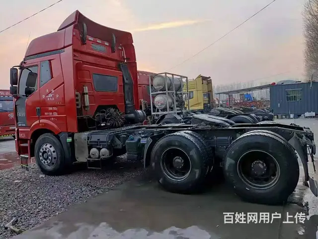低价出售460马力二手解放牵引车 国五 双驱轻体 - 图片 5