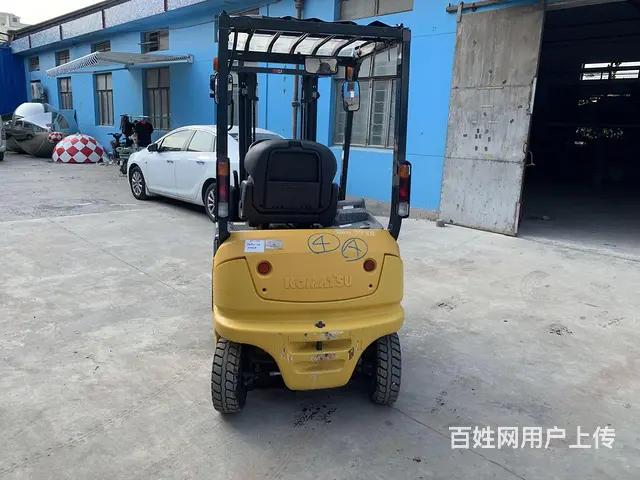 个人小松四轮驱动电动叉车 小体积0.9吨二手叉车 - 图片 2