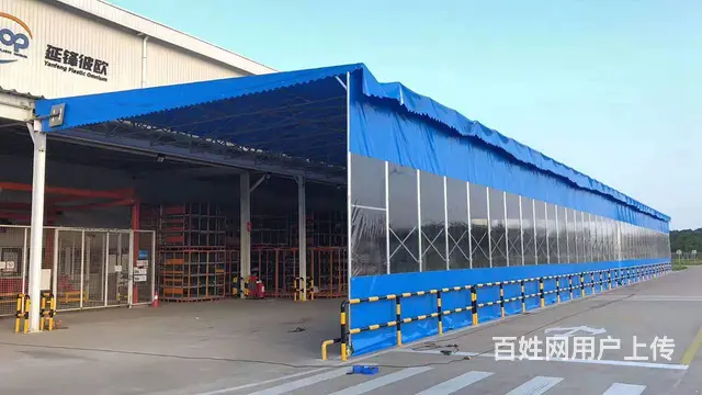 物流批发雨蓬物流蓬工地棚移动帐篷仓库蓬停车棚活动棚 - 图片 6