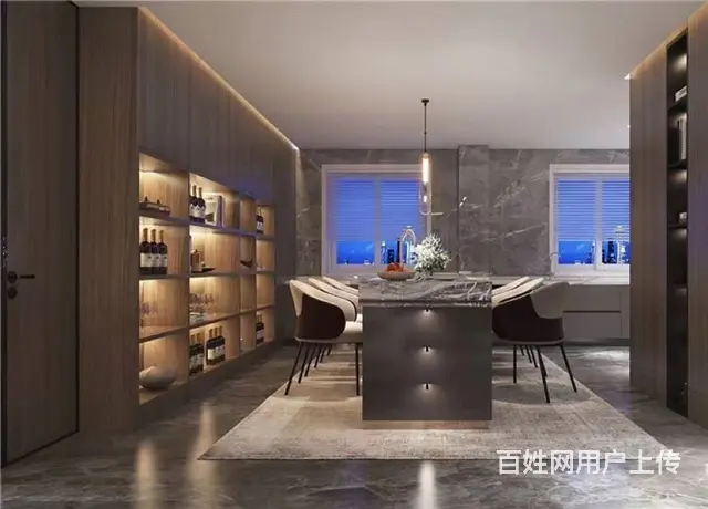 现代极简风格480平米别墅装修案例赏析 - 图片 1