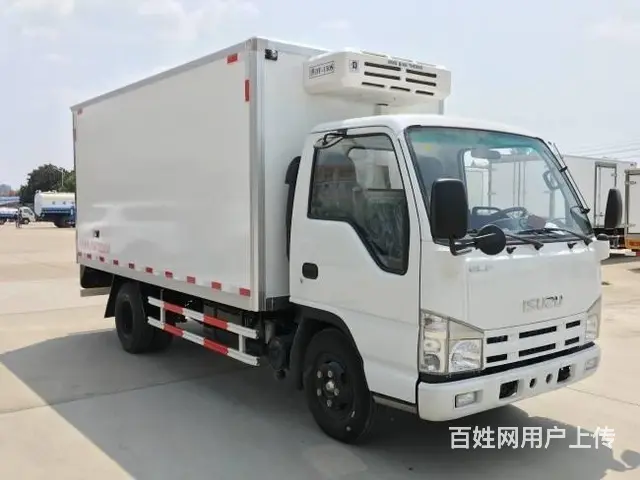 徐州庆铃福田蓝牌冷藏车 4米2厢体 海鲜肉类蔬菜 - 图片 2