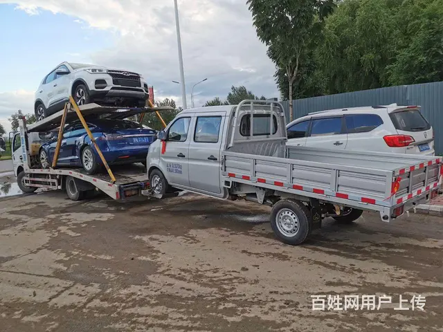 东风多利卡一拖三清障车 - 图片 4